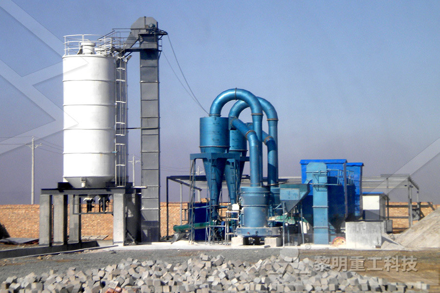 processing plant for barites